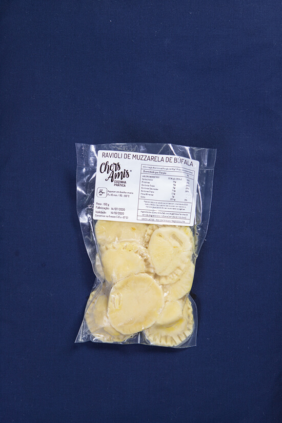 Ravioli de Muzzarela de Búfala